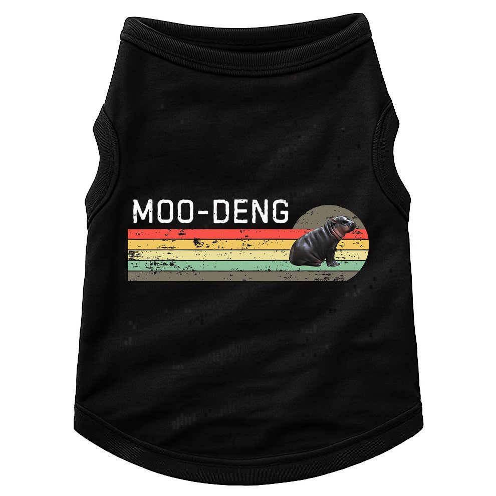 Moo Deng Vintage Doggie Tank