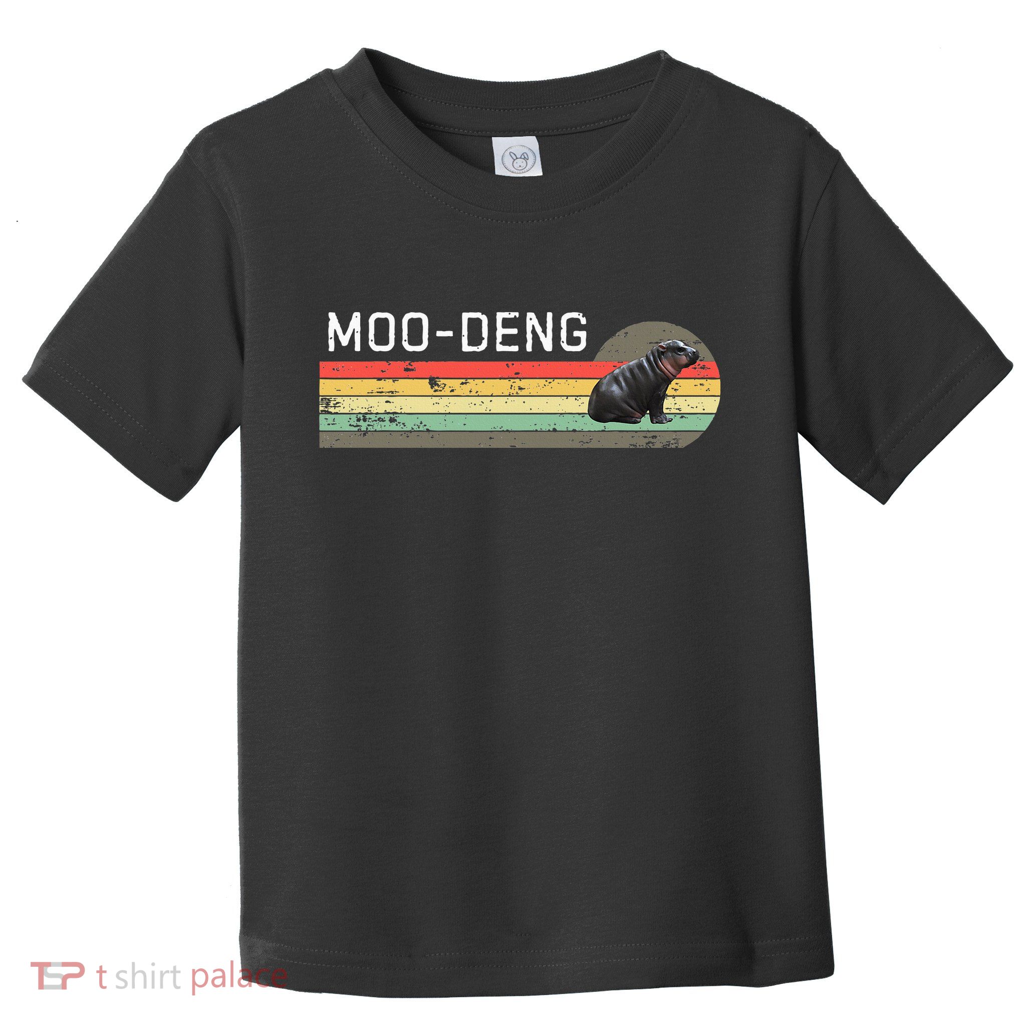 Moo Deng Vintage Toddler T-Shirt