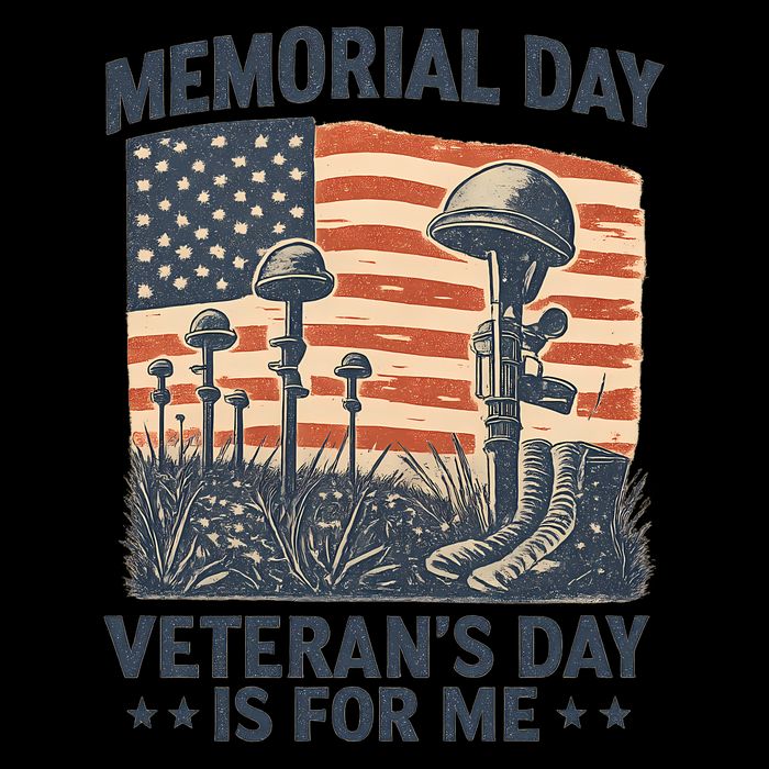 Memorial Day - Veteran's Day is for Me 16 in Basic Backpack