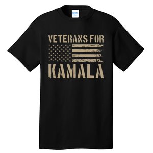 Moe Davis Veterans For Kamala Harris 2024 Tall T-Shirt