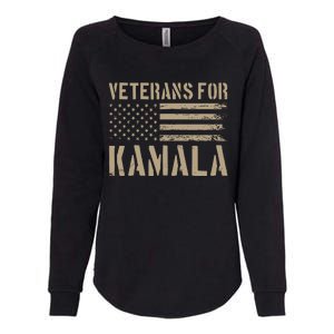 Moe Davis Veterans For Kamala Harris 2024 Womens California Wash Sweatshirt