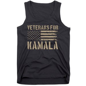 Moe Davis Veterans For Kamala Harris 2024 Tank Top