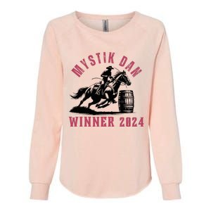 Mystik Dan Winner Horse Racingp Kentucky Womens California Wash Sweatshirt