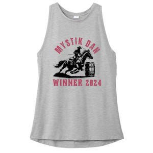 Mystik Dan Winner Horse Racingp Kentucky Ladies PosiCharge Tri-Blend Wicking Tank