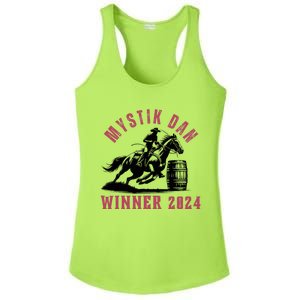 Mystik Dan Winner Horse Racingp Kentucky Ladies PosiCharge Competitor Racerback Tank