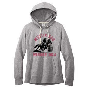 Mystik Dan Winner Horse Racingp Kentucky Women's Fleece Hoodie