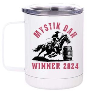 Mystik Dan Winner Horse Racingp Kentucky 12 oz Stainless Steel Tumbler Cup