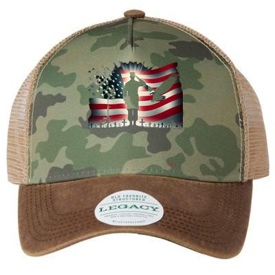 Memorial Day We Will Never Forget Remember The Fallen Flag Legacy Tie Dye Trucker Hat