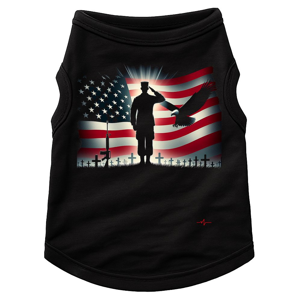 Memorial Day We Will Never Forget Remember The Fallen Flag Doggie Tank