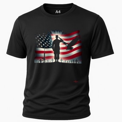 Memorial Day We Will Never Forget Remember The Fallen Flag Performance Shirt