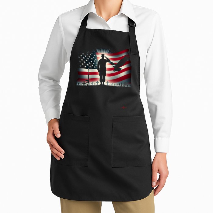 Memorial Day We Will Never Forget Remember The Fallen Flag Apron