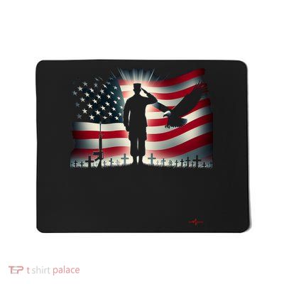Memorial Day We Will Never Forget Remember The Fallen Flag Mousepad