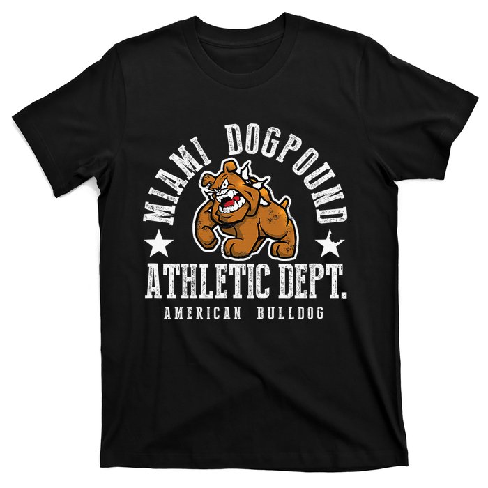 MIAMI Dogpound Workout Excercise Lover Dog Owner T-Shirt