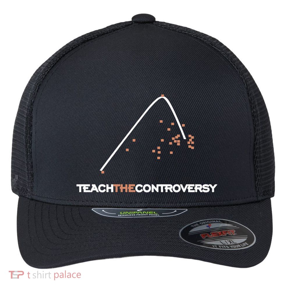 Matt Darling Wearing Teach The Controversy Flexfit Unipanel Trucker Cap