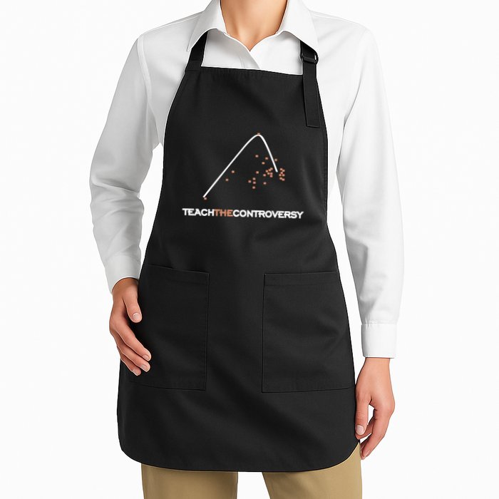 Matt Darling Wearing Teach The Controversy Apron