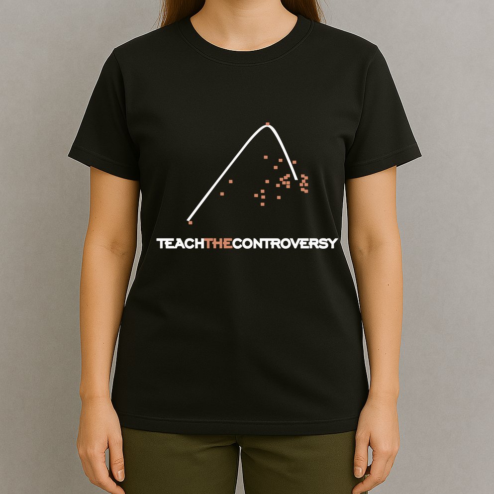 Matt Darling Wearing Teach The Controversy T-Shirt