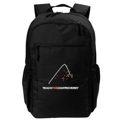 Matt Darling Wearing Teach The Controversy Backpack