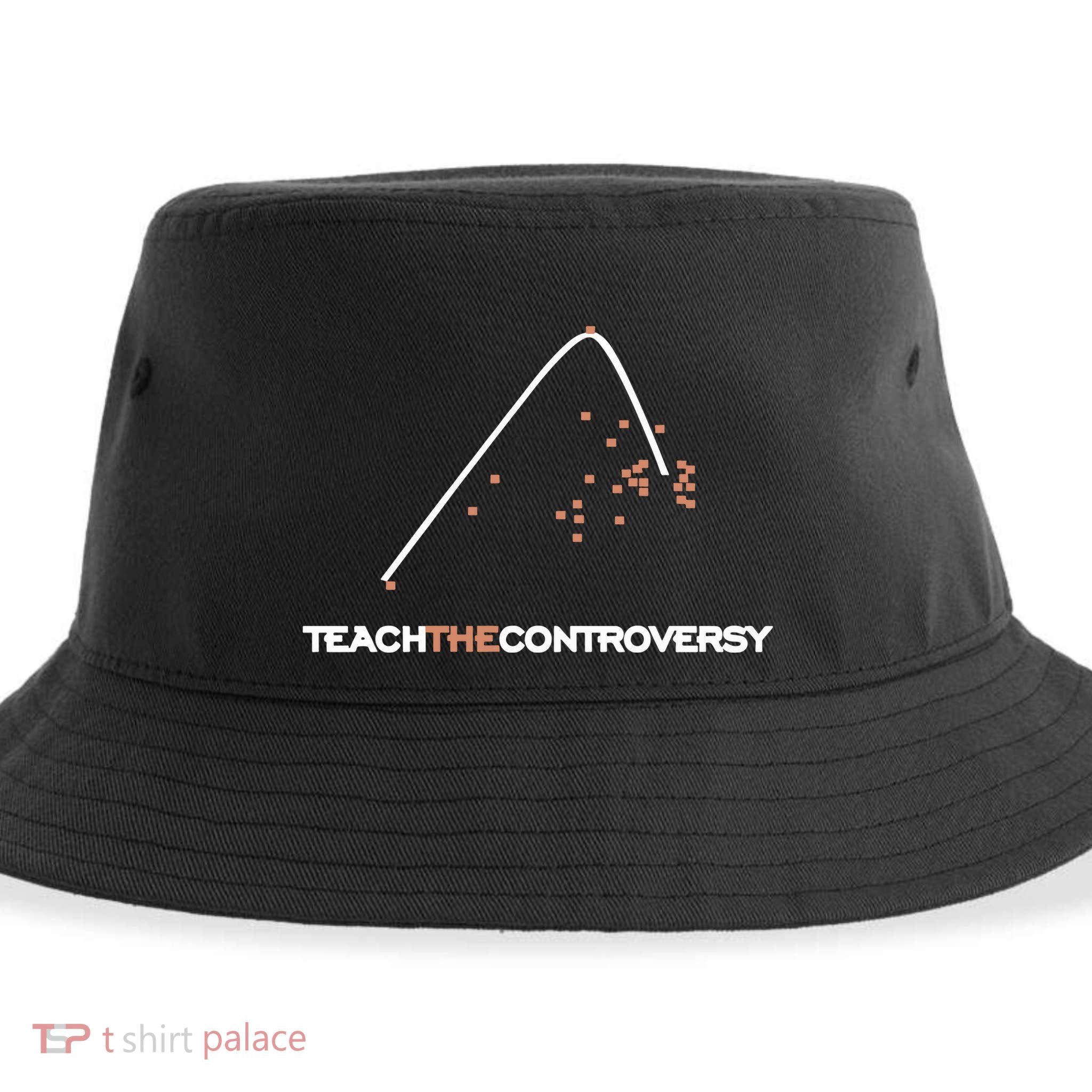 Matt Darling Wearing Teach The Controversy Sustainable Bucket Hat
