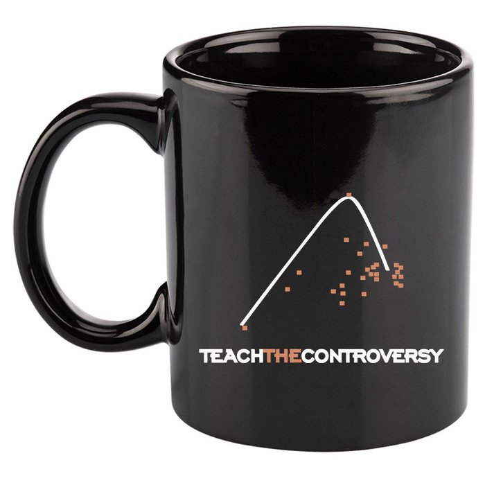Matt Darling Wearing Teach The Controversy 11oz C Handle Ceramic Mug