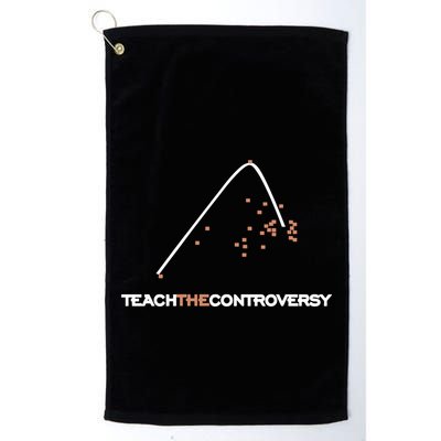 Matt Darling Wearing Teach The Controversy Golf Towel