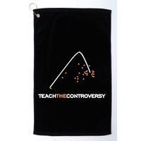 Matt Darling Wearing Teach The Controversy Golf Towel