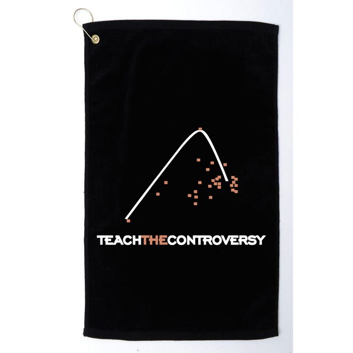 Matt Darling Wearing Teach The Controversy Golf Towel