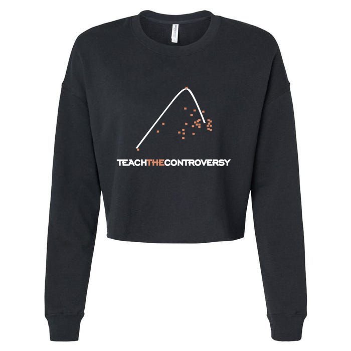 Matt Darling Wearing Teach The Controversy Cropped Pullover Crew