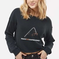 Matt Darling Wearing Teach The Controversy Cropped Pullover Crew