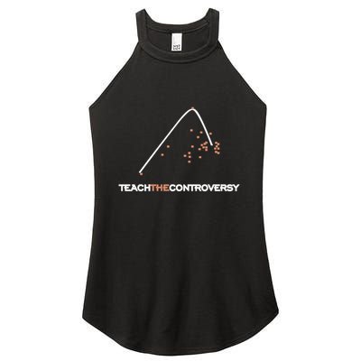 Matt Darling Wearing Teach The Controversy Women's Perfect Tri Rocker Tank