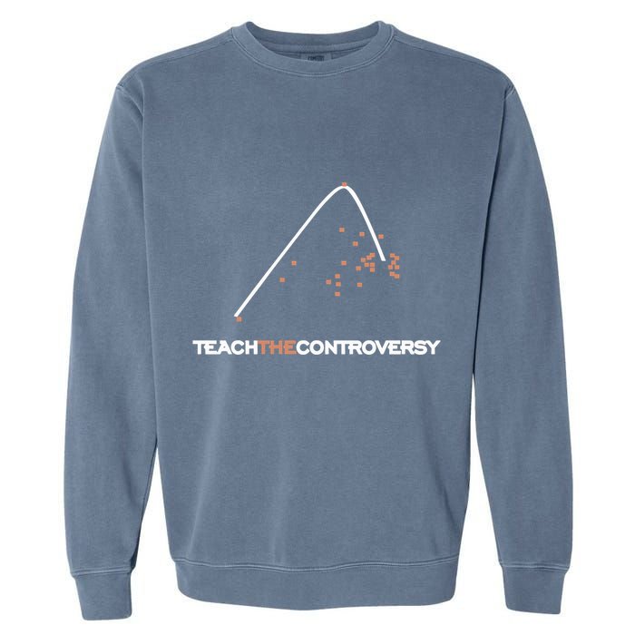 Matt Darling Wearing Teach The Controversy Garment-Dyed Sweatshirt