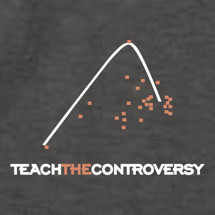 Matt Darling Wearing Teach The Controversy Vector Backpack