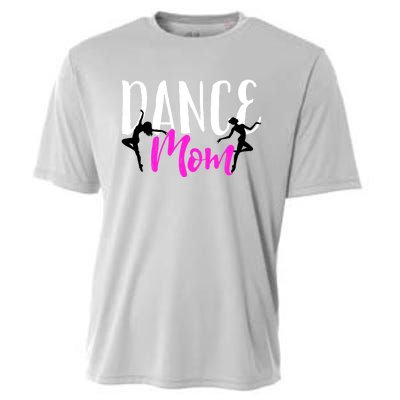 MotherS Day With Cute Dance Mom Cooling Performance Crew T-Shirt