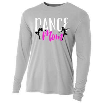 MotherS Day With Cute Dance Mom Cooling Performance Long Sleeve Crew