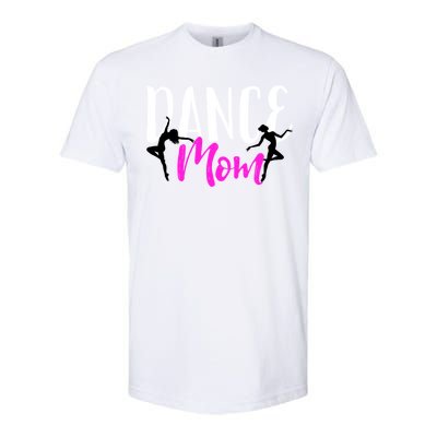 MotherS Day With Cute Dance Mom Softstyle CVC T-Shirt