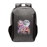 Moo Deng With The Moon Vector Backpack