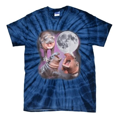 Moo Deng With The Moon Tie-Dye T-Shirt