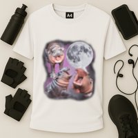 Moo Deng With The Moon Performance Shirt