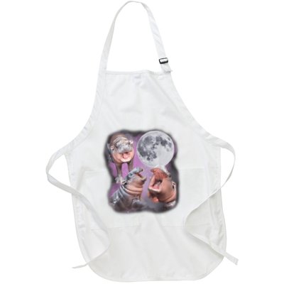 Moo Deng With The Moon Apron