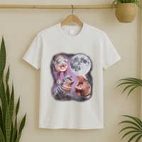 Moo Deng With The Moon T-Shirt