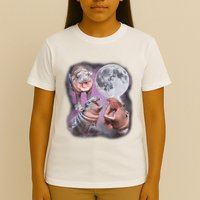 Moo Deng With The Moon T-Shirt