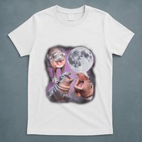 Moo Deng With The Moon T-Shirt