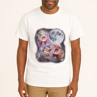 Moo Deng With The Moon Tall T-Shirt