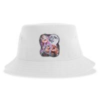 Moo Deng With The Moon Sustainable Bucket Hat