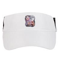 Moo Deng With The Moon Adult Drive Performance Visor