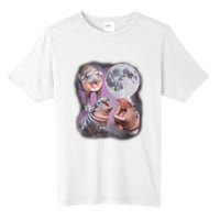 Moo Deng With The Moon Tall Fusion ChromaSoft Performance T-Shirt