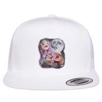 Moo Deng With The Moon Flatbill Hat