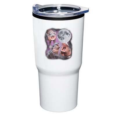 Moo Deng With The Moon Tumbler
