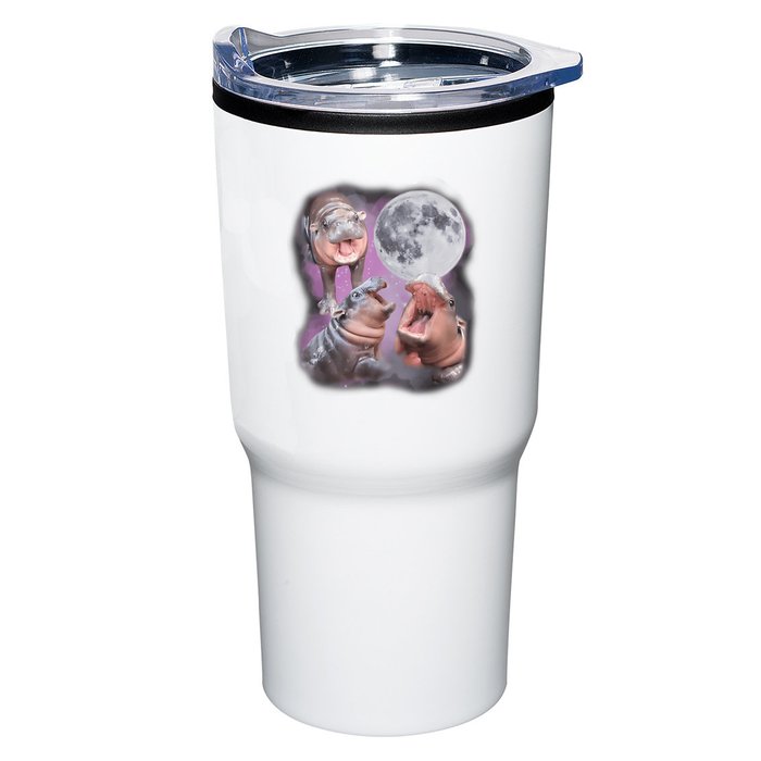 Moo Deng With The Moon Tumbler