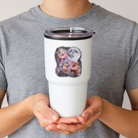 Moo Deng With The Moon Tumbler