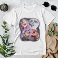 Moo Deng With The Moon Premium T-Shirt